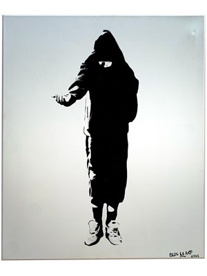 Lot 89 - Blek Le Rat (French 1951-), 'Beggar', 2007