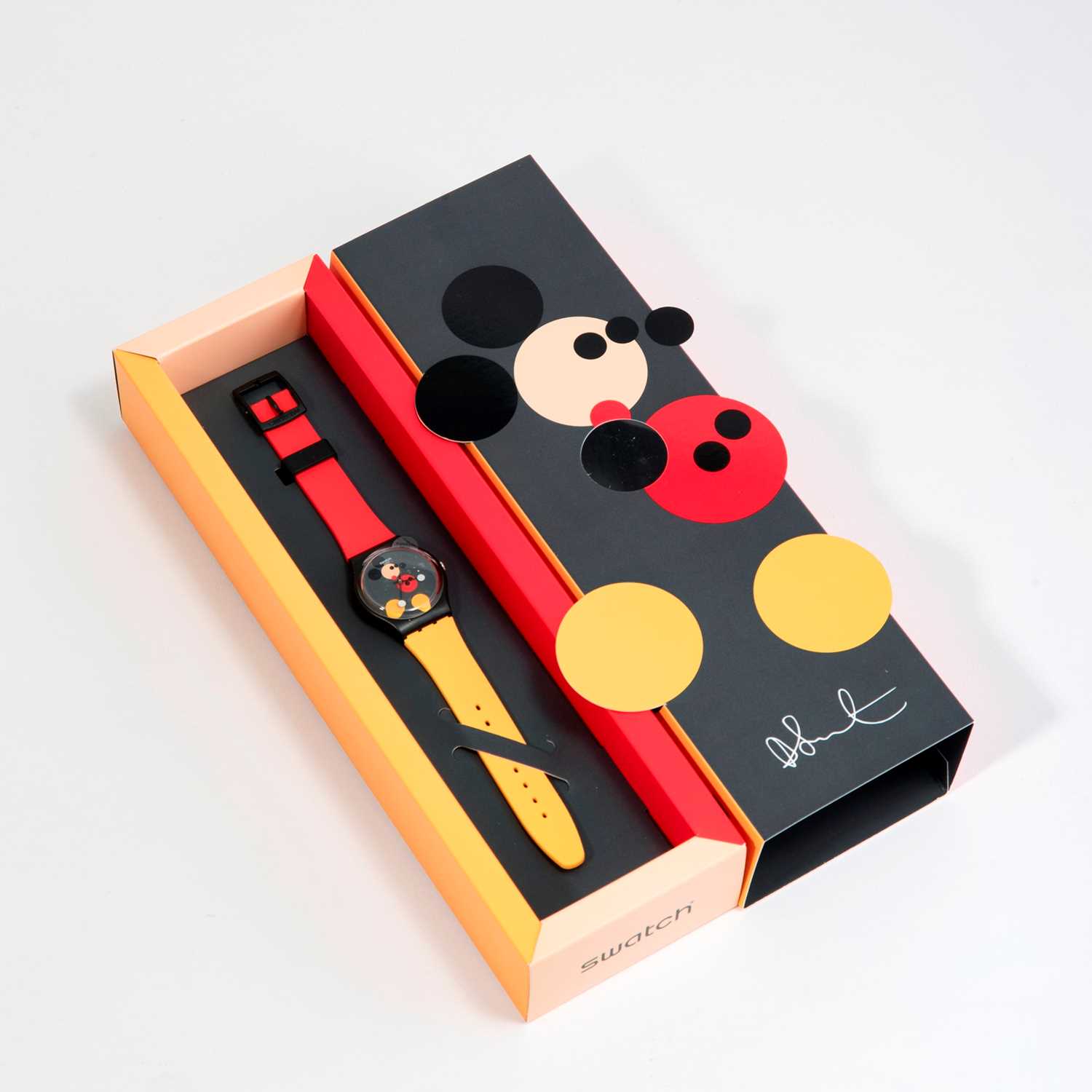 Lot 23 - Damien Hirst (British 1965-) & Swatch (Collaboration), 'Spot Mickey', 2018