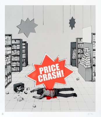 Lot 101 - Dran (French 1979-), 'Price Crash', 2013