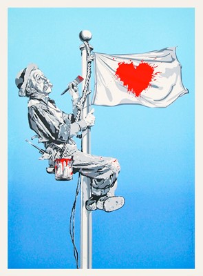 Lot 142 - Mr Brainwash (French 1966-), 'One Love', 2011