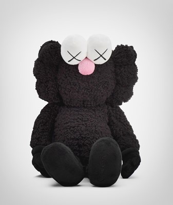 Lot 115 - Kaws (American 1974-), 'BFF Plush Black', 2017