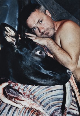 Lot 156 - David Bailey (British 1938-), 'Damien Hirst', 2005
