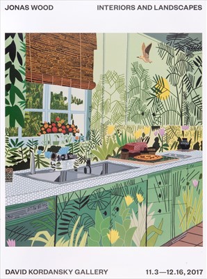 Lot 41 - Jonas Wood (American 1977-), ‘Interiors And Landscapes’, 2017