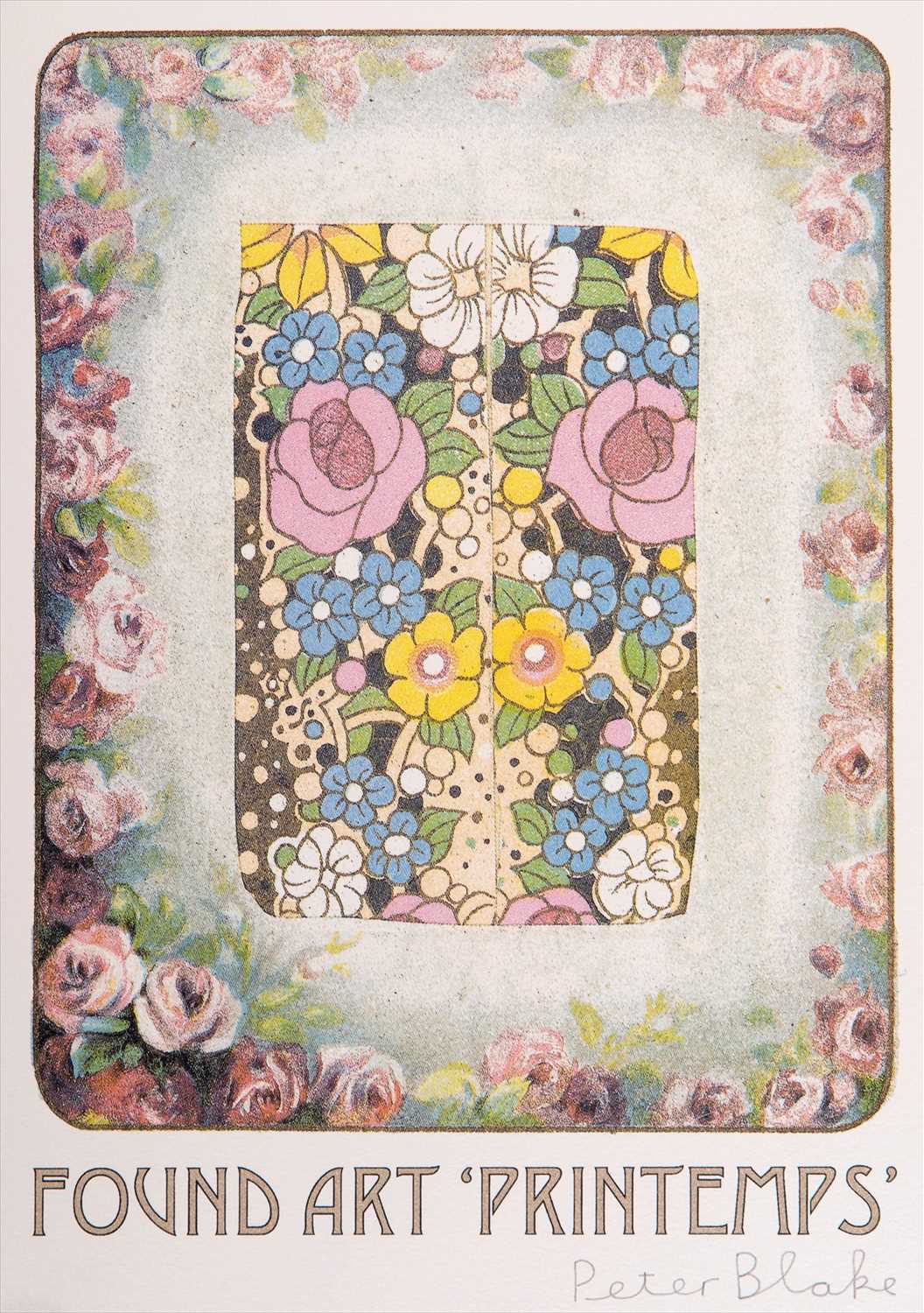 Lot 98 - Peter Blake (British b.1932), 'Printemps', 2015