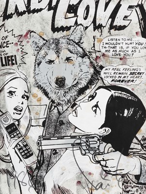 Lot 73 - Faile  (Collaboration), 'Forbidden Forever', 2007