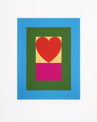 Lot 73 - Peter Blake (British 1932-), 'I Love Bentley', 2016
