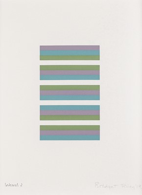 Lot 190 - Bridget Riley (British 1931-), 'Intervals 2', 2019