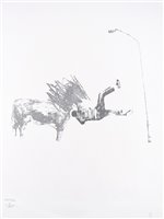 Lot 20 - Charming Baker (British b.1964), 'Falling Boy', 2012