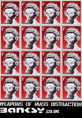Lot 60 - Banksy (British 1974-), 'Weapons Of Mass Distraction', 2003