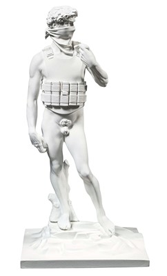 Lot 106 - Brandalism, 'Banksy Suicide Man', 2017