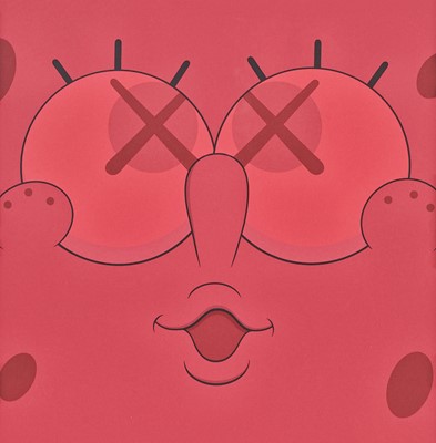 Lot 143 - Kaws (American 1974-), 'Kawsbob Red', 2011