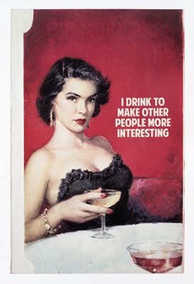 Lot 21 - Connor Brothers (British Duo) ‘I Drink To Make Other People More Interesting', 2017