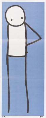 Lot 171 - Stik (British 1979-), 'Hip (Blue)', 2013