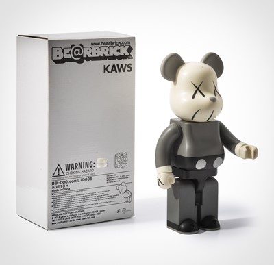 Lot 129 - Kaws (American 1974-), 'Companion Bearbrick 400%', 2002