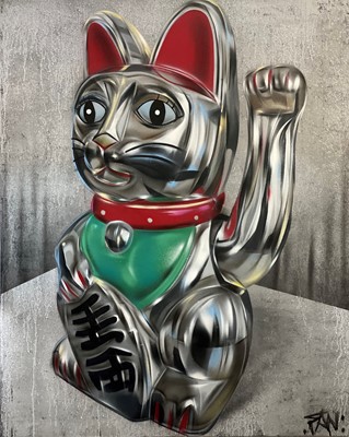 Lot 113a - Fanakapan (British), 'Maneki-Neko', 2016