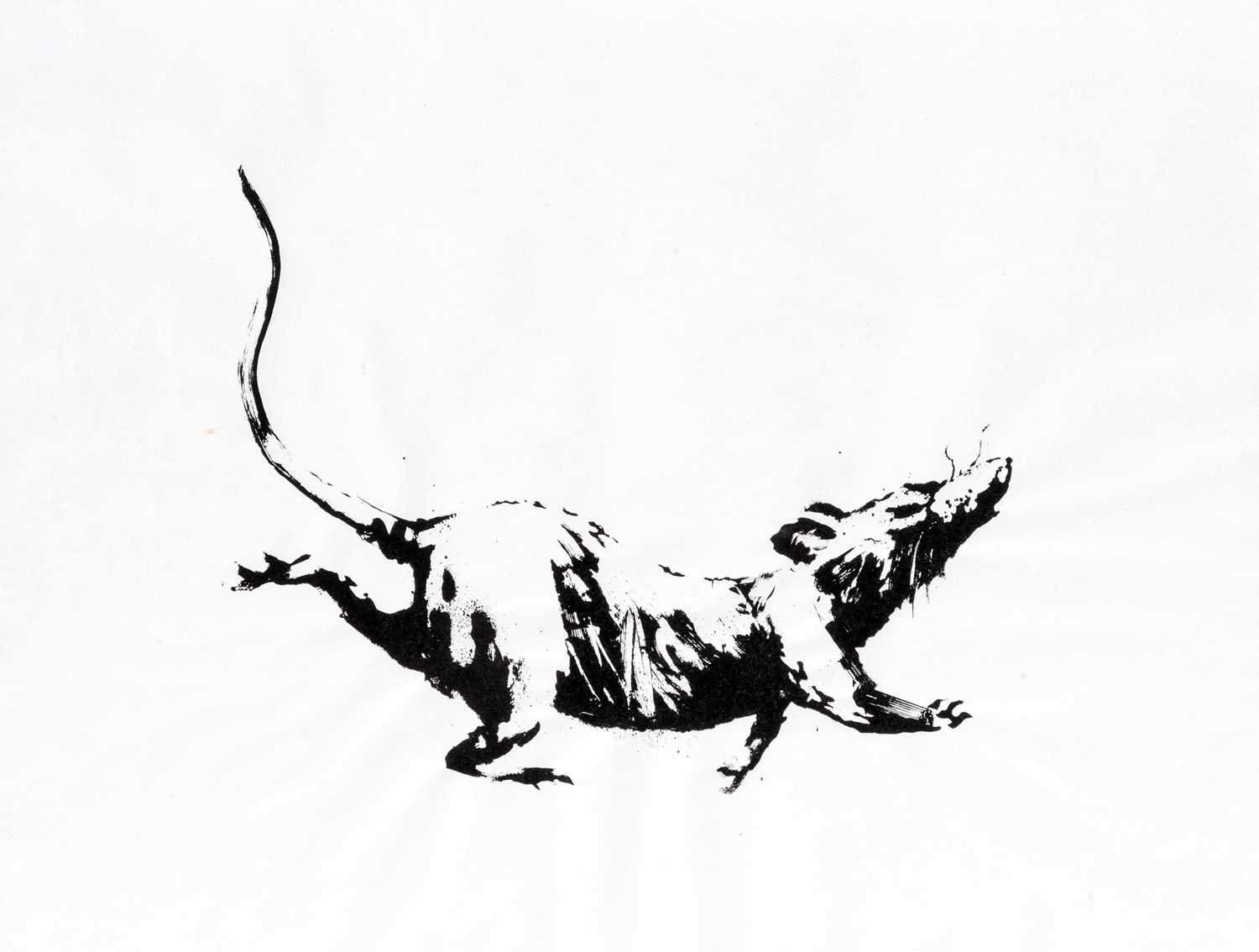 Lot 82 - Banksy (British 1974-), 'GDP Rat', 2019