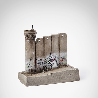 Lot 76 - Banksy (British 1974 -), 'Walled Off Hotel - (I Want My Ball Back)'