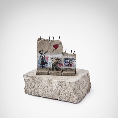 Lot 85 - Banksy (British 1974 -), 'Walled Off Hotel - Girl With Balloon'