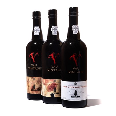 Lot 17 - 12 bottles 1997 Sandeman Vau