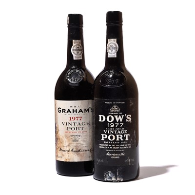 Lot 10 - 6 bottles Mixed 1977 Vintage Port