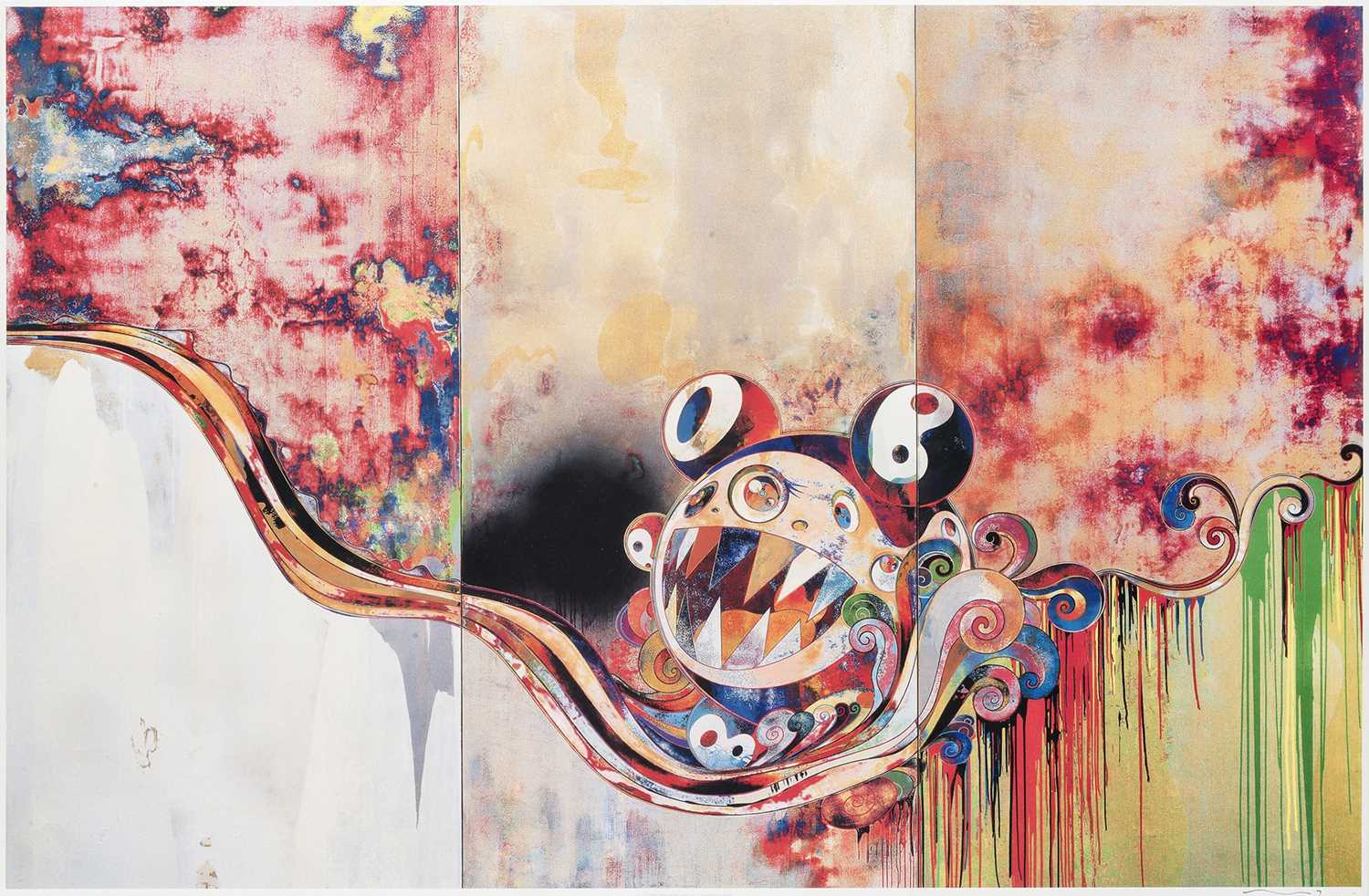 たかさま Lot 182 - Takashi Murakami (Japanese 1962-), '727-272',