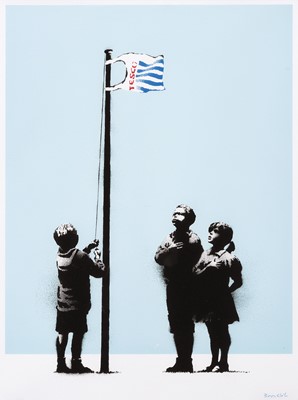 Lot 227 - Banksy (British 1974-), ‘Very Little Helps’, 2008 (Singed)