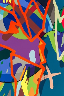 Lot 210 - Kaws (American 1974-), 'Tension', 2019