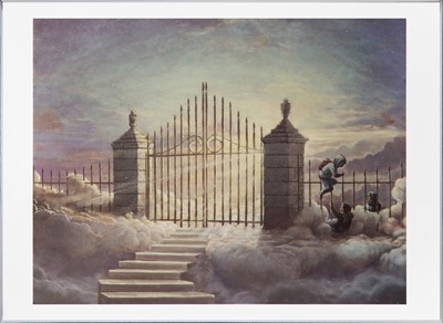 Lot 44 - Banksy (British 1974-), 'Walled Off Hotel Postcard', 2017