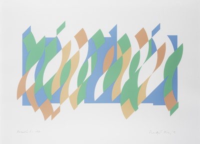 Lot 10 - Bridget Riley (British 1931-), 'Arcadia 6', 2013