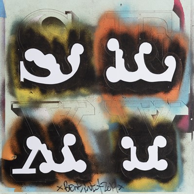 Lot 84 - Ben Eine (British 1970-), 'Sexy', 2017 (Stencil)