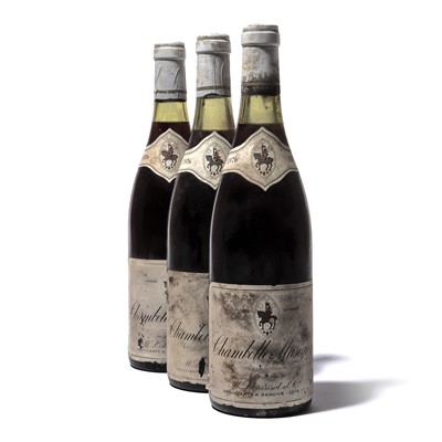 Lot 159 - 12 bottles 1976 Chambolle-Musigny M&L Parisot