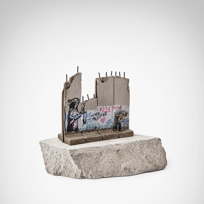 Lot 57 - Banksy (British 1974 -), 'Walled Off Hotel - Slingshot Rat'