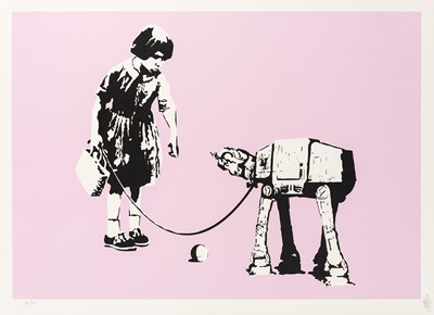 Lot 61 - Eelus (British 1979-), 'Wotulookin-at (Pink)', 2007