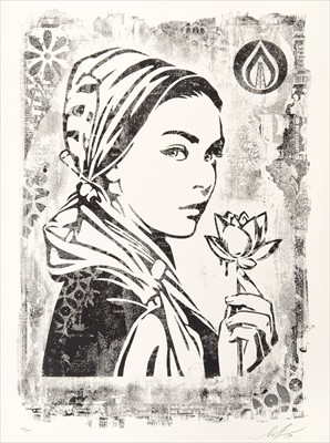 Lot 276 - Shepard Fairey (American b.1970), ‘Damaged’, 2017