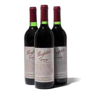 Lot 270 - 3 bottles 1995 Penfolds Grange