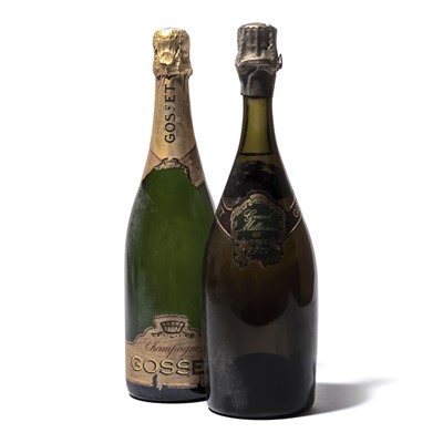 Lot 229 - 5 bottles Mixed Gosset