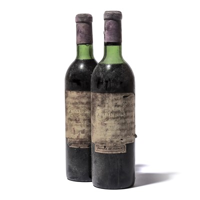 Lot 97 - 2 bottles 1970 Ch Margaux