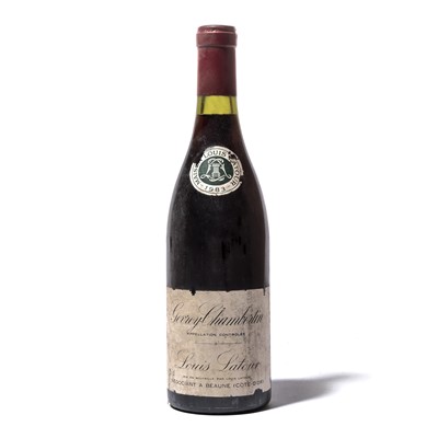 Lot 189 - 9 bottles 1983 Gevrey-Chambertin L Latour