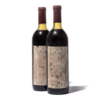 Lot 272 - 9 bottles 1986 Orlando St Hugo Coonawarra Cabernet Sauvignon