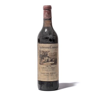 Lot 50 - 12 bottles 1970 Ch Canon