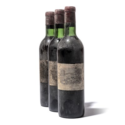 Lot 128 - 7 bottles 1972 Ch Lafite-Rothschild