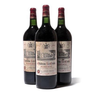 Lot 112 - 3 magnums 1995 Ch La Croix
