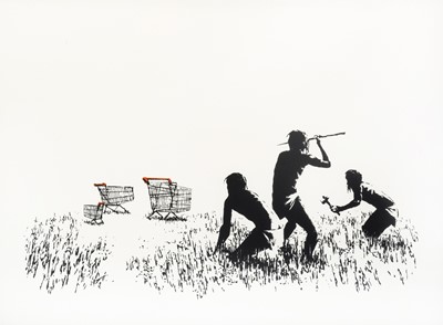 Lot 121 - Banksy (British 1974-), 'Trolleys', 2007