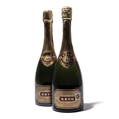 Lot 224 - 2 bottles Krug Grande Cuvee