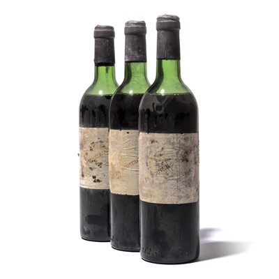 Lot 108 - 3 bottles 1977 Chateau Margaux