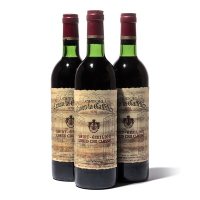 Lot 67 - 12 bottles 1978 Ch Canon la Gaffeliere