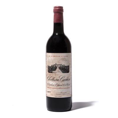 Lot 58 - 12 bottles 1977 Ch Canon