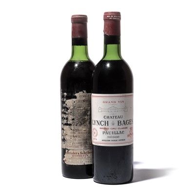 Lot 96 - 2 bottles 1970 Bordeaux