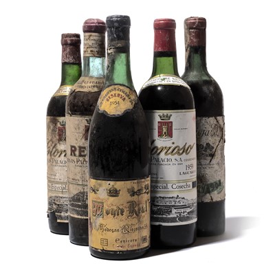 Lot 257 - 5 bottles Mixed Rioja