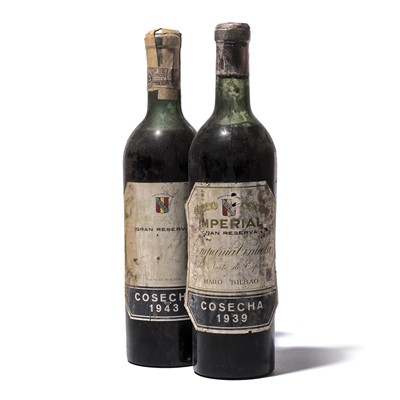 Lot 251 - 2 bottles Mixed CVNE Imperial Gran Reserva